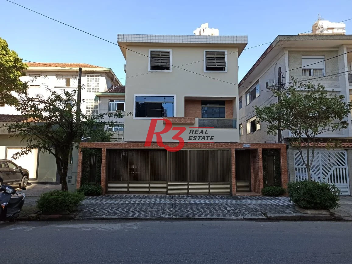 Sobrado com 4 dormitórios para alugar, 220 m² - Embaré - Santos/SP
