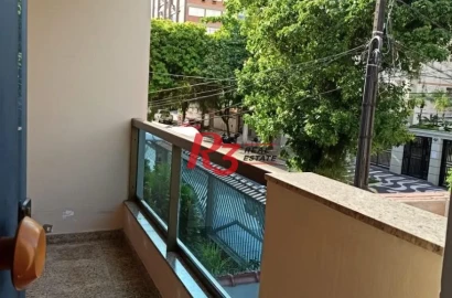 Sobrado com 4 dormitórios para alugar, 220 m² - Embaré - Santos/SP