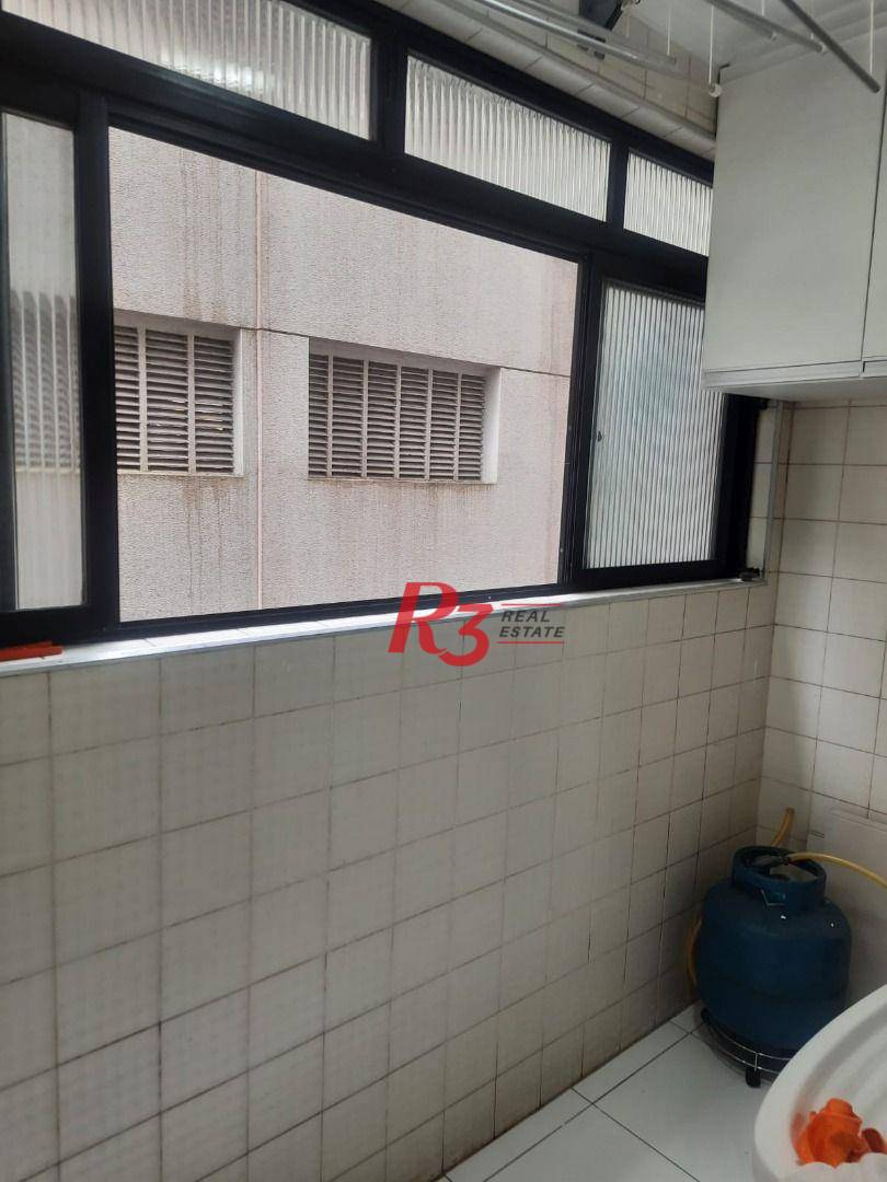 Apartamento com 2 dormitórios à venda, 80 m² por R$ 495.000,00 - Campo Grande - Santos/SP