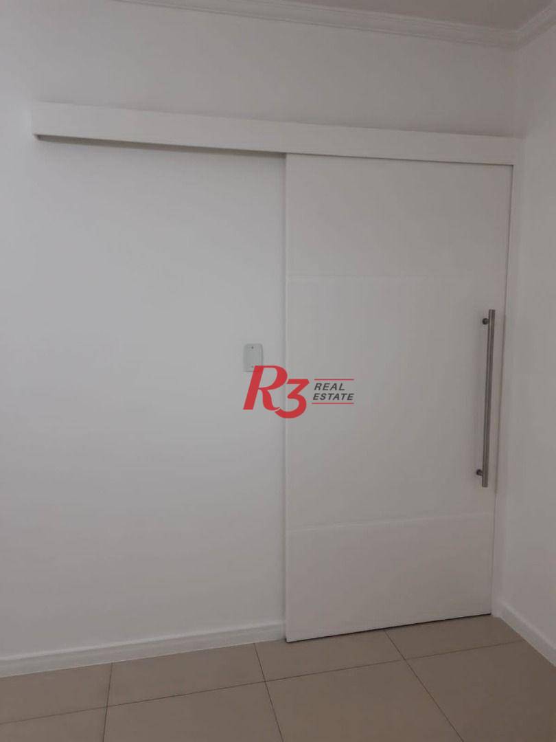 Apartamento com 2 dormitórios à venda, 80 m² por R$ 495.000,00 - Campo Grande - Santos/SP