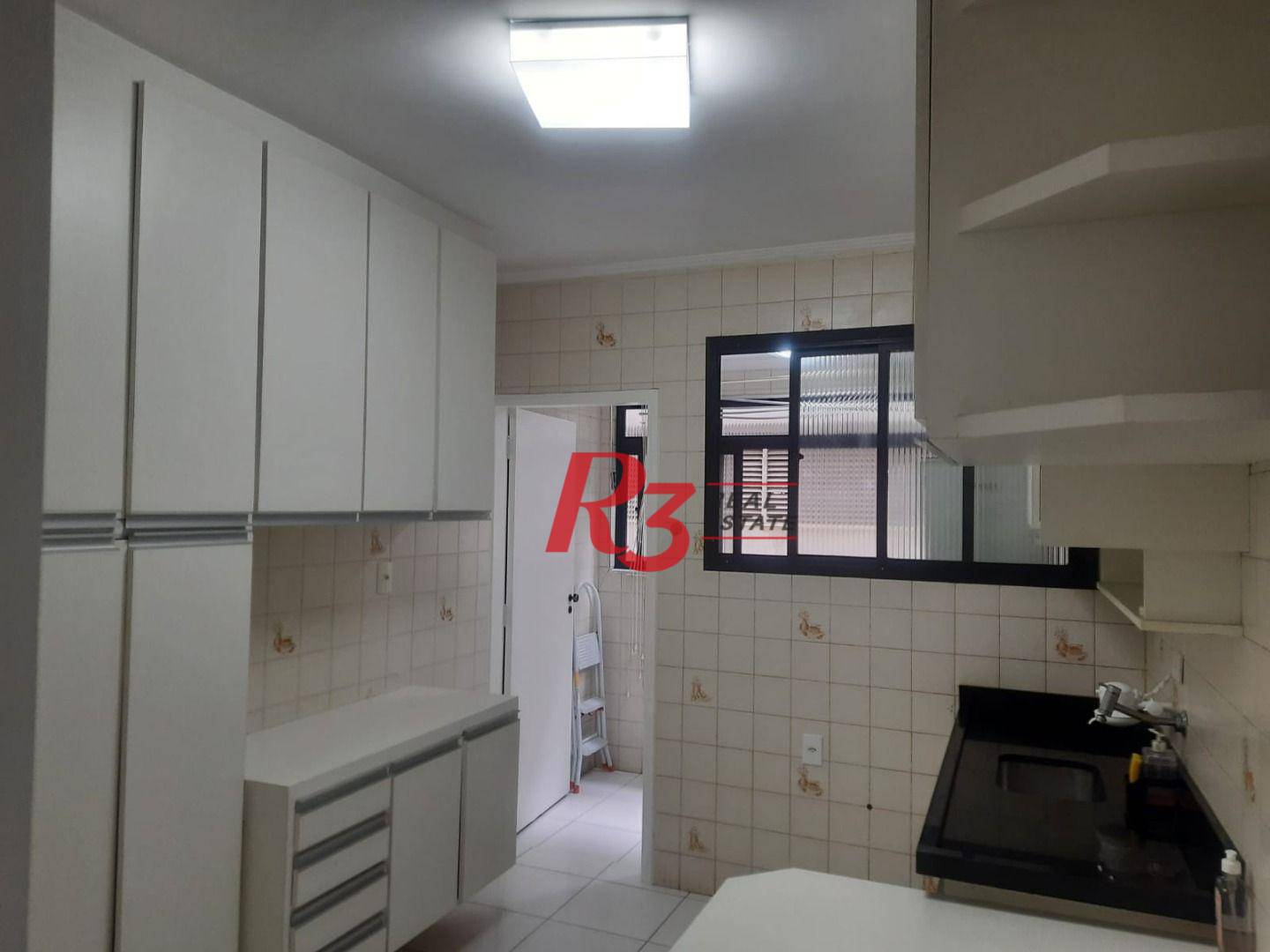 Apartamento com 2 dormitórios à venda, 80 m² por R$ 495.000,00 - Campo Grande - Santos/SP