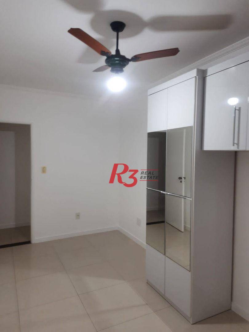 Apartamento com 2 dormitórios à venda, 80 m² por R$ 495.000,00 - Campo Grande - Santos/SP