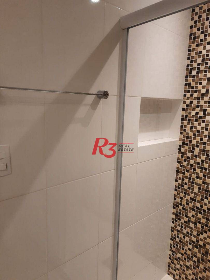Apartamento com 2 dormitórios à venda, 80 m² por R$ 495.000,00 - Campo Grande - Santos/SP