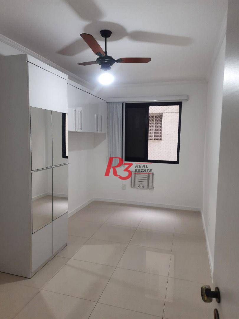 Apartamento com 2 dormitórios à venda, 80 m² por R$ 495.000,00 - Campo Grande - Santos/SP