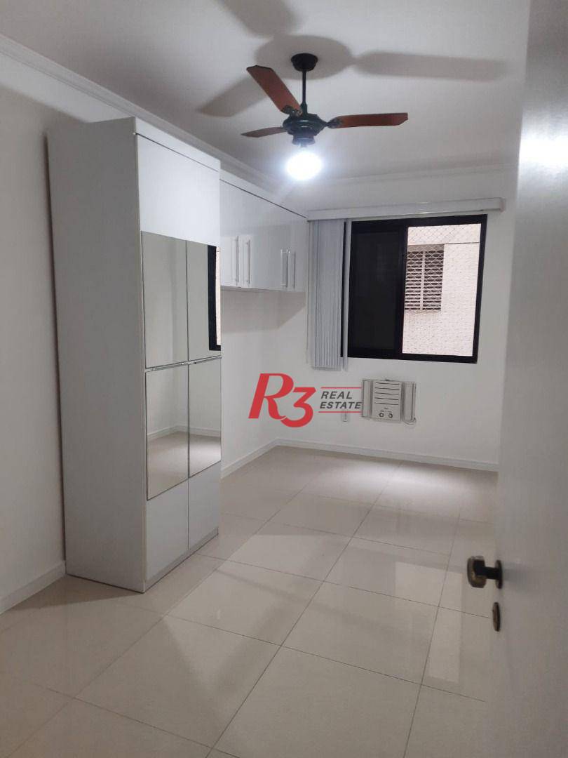 Apartamento com 2 dormitórios à venda, 80 m² por R$ 495.000,00 - Campo Grande - Santos/SP