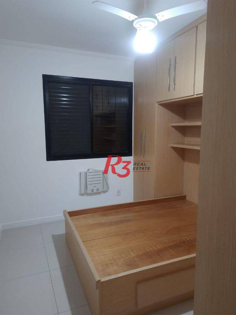 Apartamento com 2 dormitórios à venda, 80 m² por R$ 495.000,00 - Campo Grande - Santos/SP