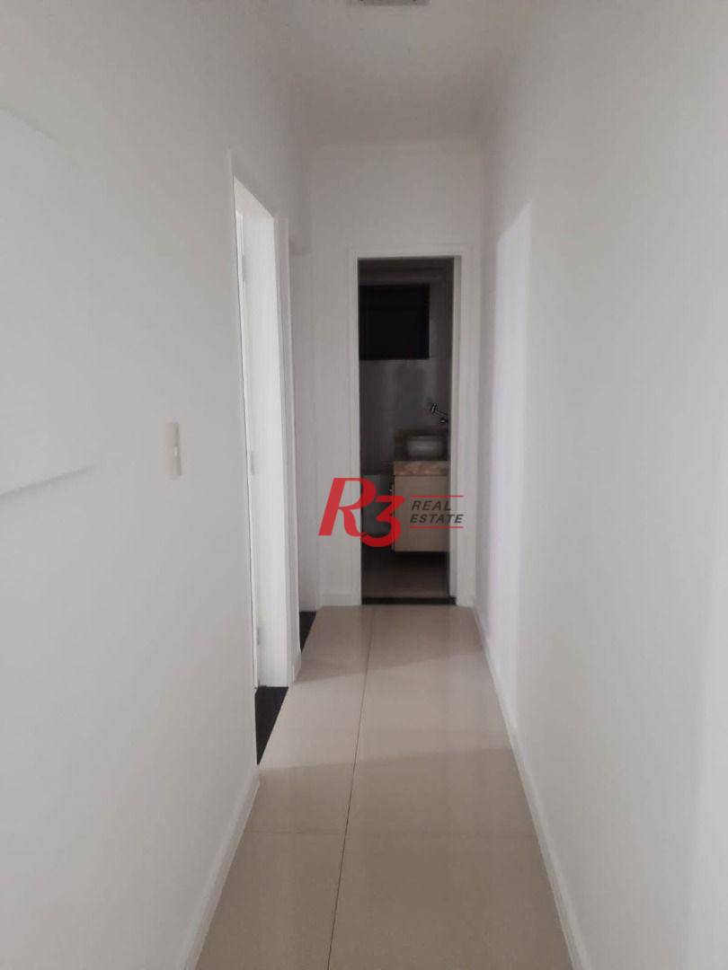 Apartamento com 2 dormitórios à venda, 80 m² por R$ 495.000,00 - Campo Grande - Santos/SP