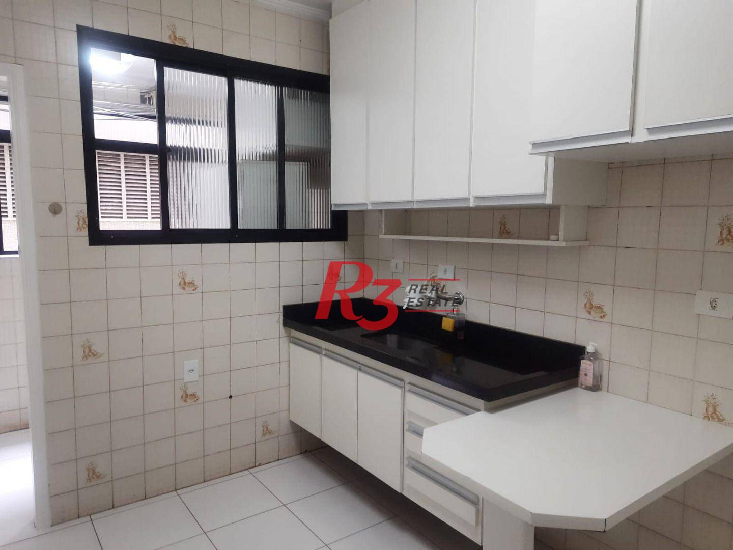 Apartamento com 2 dormitórios à venda, 80 m² por R$ 495.000,00 - Campo Grande - Santos/SP