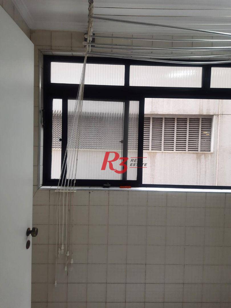 Apartamento com 2 dormitórios à venda, 80 m² por R$ 495.000,00 - Campo Grande - Santos/SP