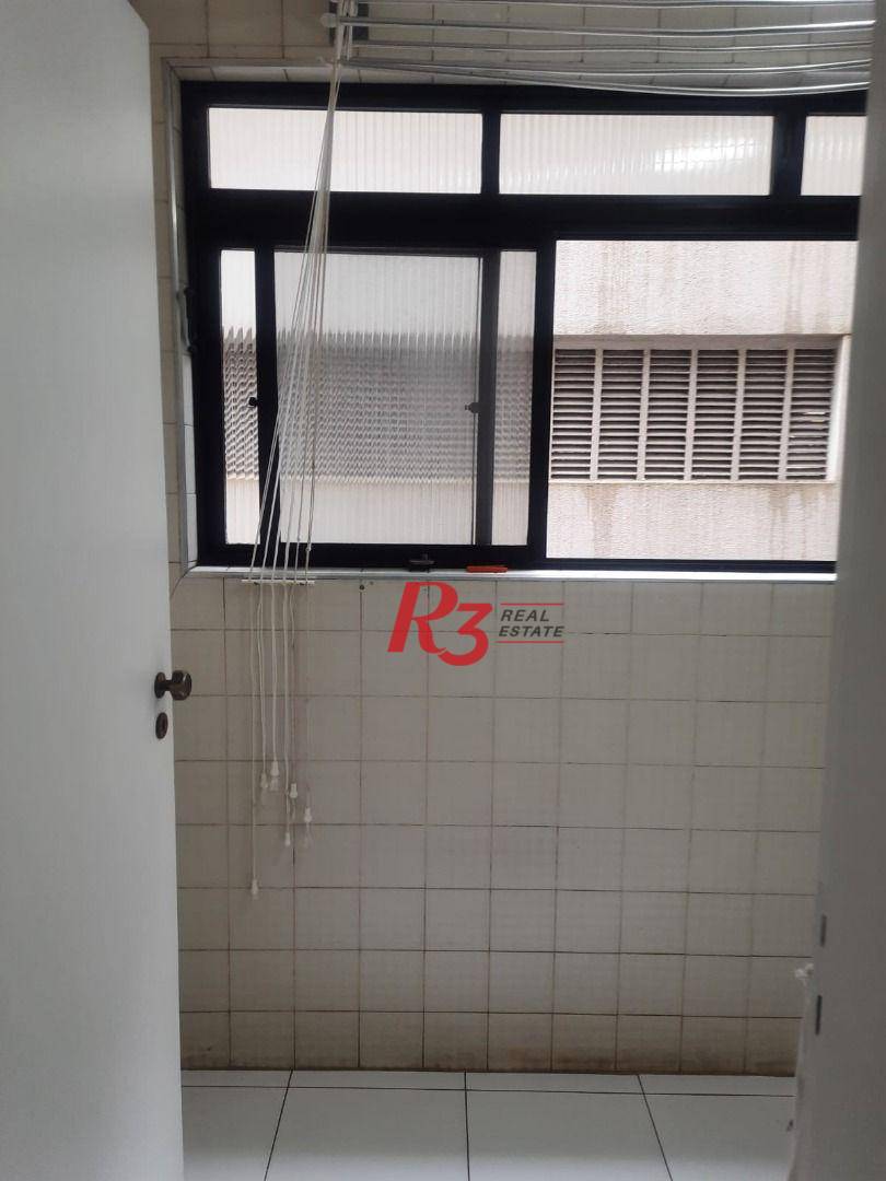 Apartamento com 2 dormitórios à venda, 80 m² por R$ 495.000,00 - Campo Grande - Santos/SP