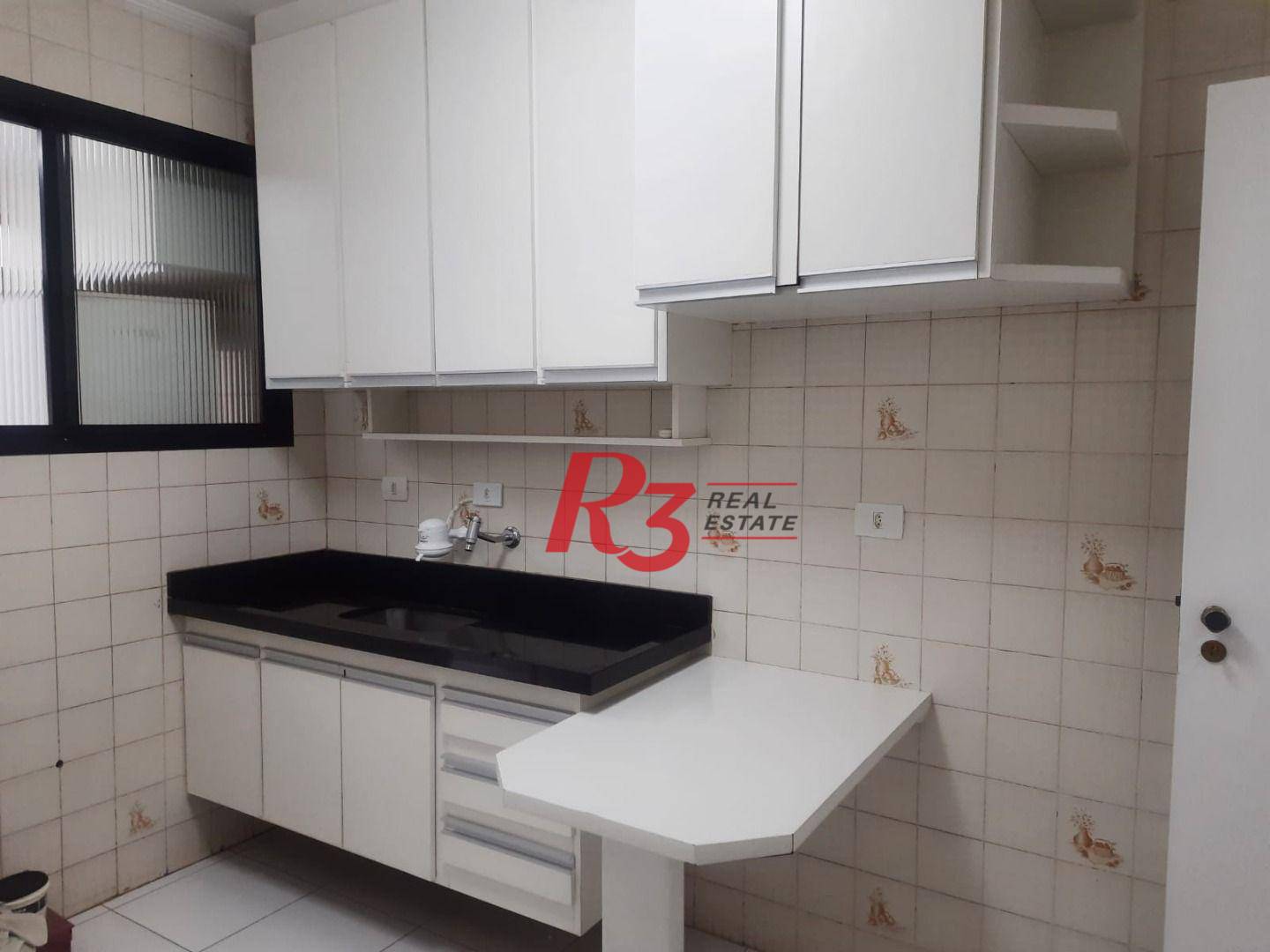 Apartamento com 2 dormitórios à venda, 80 m² por R$ 495.000,00 - Campo Grande - Santos/SP