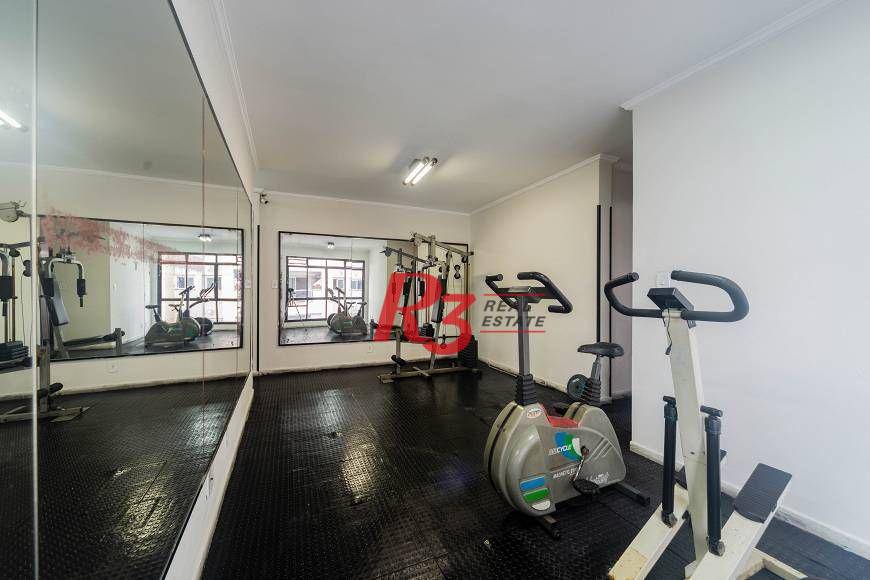 Apartamento com 2 dormitórios à venda, 80 m² por R$ 495.000,00 - Campo Grande - Santos/SP