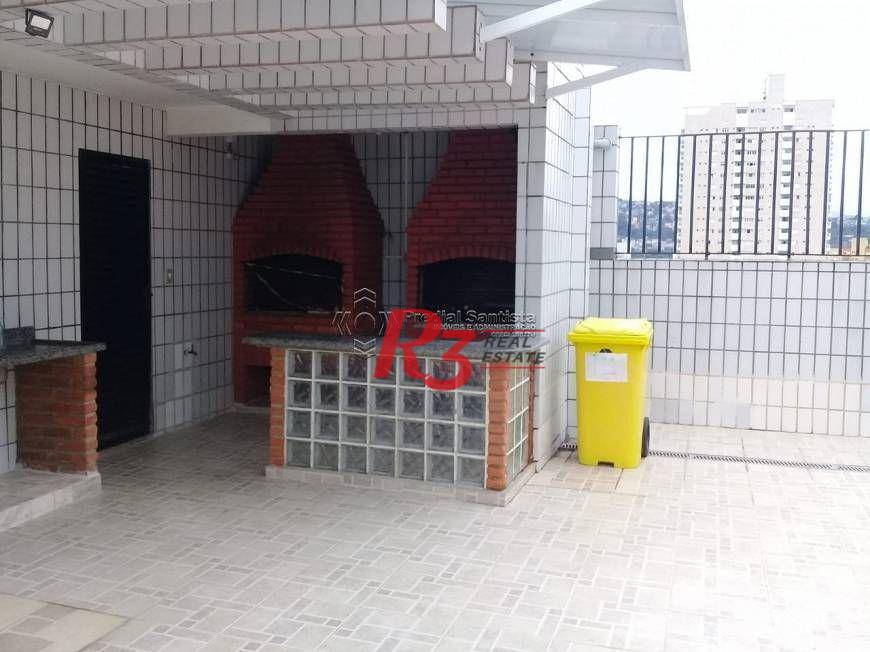 Apartamento com 2 dormitórios à venda, 80 m² por R$ 495.000,00 - Campo Grande - Santos/SP