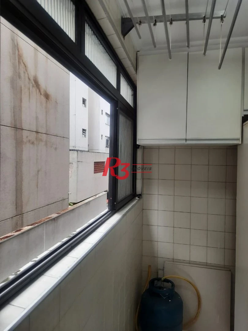 Apartamento com 2 dormitórios à venda, 80 m² por R$ 495.000,00 - Campo Grande - Santos/SP