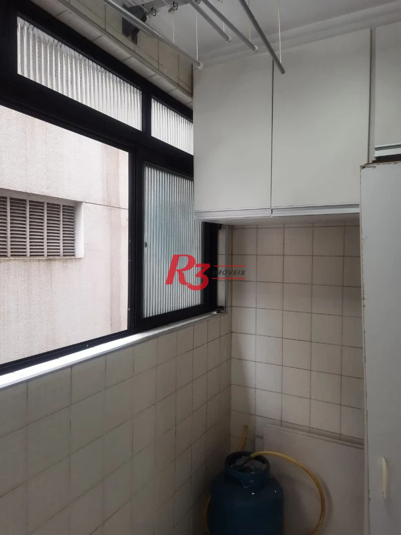 Apartamento com 2 dormitórios à venda, 80 m² por R$ 495.000,00 - Campo Grande - Santos/SP