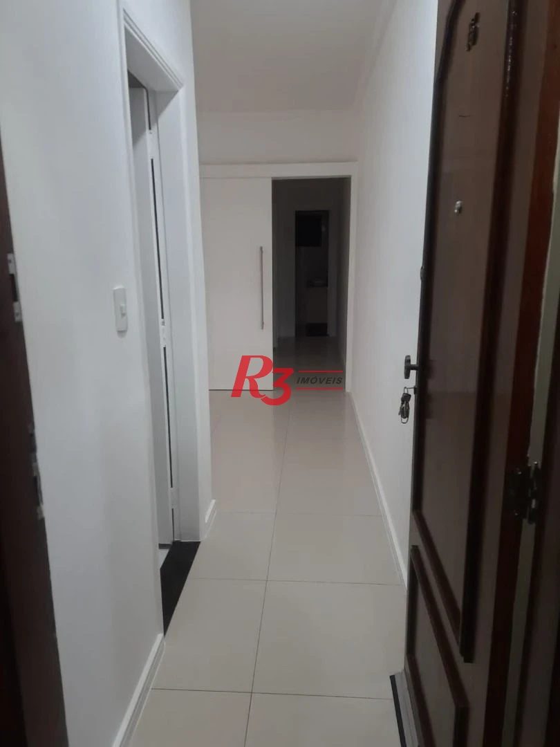 Apartamento com 2 dormitórios à venda, 80 m² por R$ 495.000,00 - Campo Grande - Santos/SP