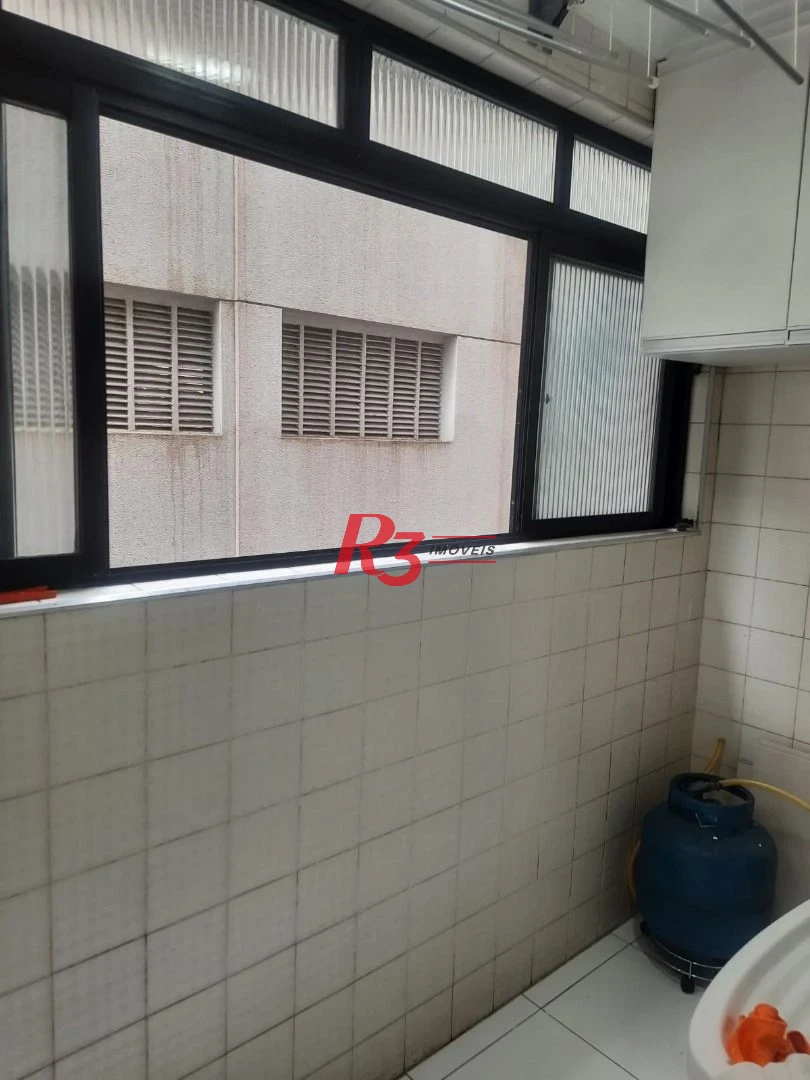 Apartamento com 2 dormitórios à venda, 80 m² por R$ 495.000,00 - Campo Grande - Santos/SP