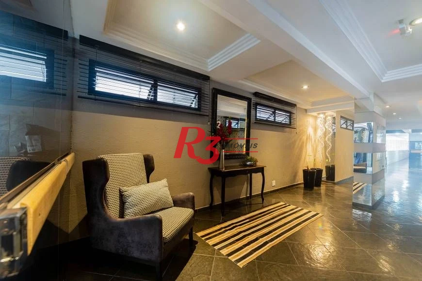 Apartamento com 2 dormitórios à venda, 80 m² por R$ 495.000,00 - Campo Grande - Santos/SP