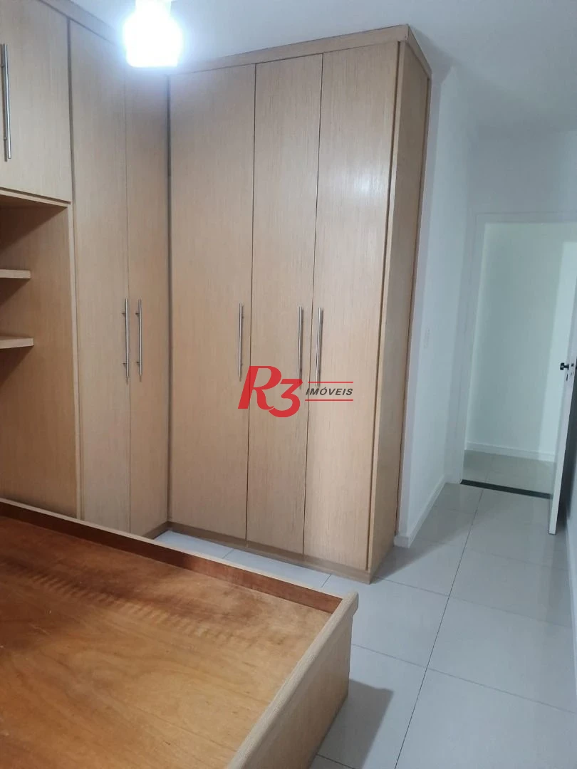 Apartamento com 2 dormitórios à venda, 80 m² por R$ 495.000,00 - Campo Grande - Santos/SP