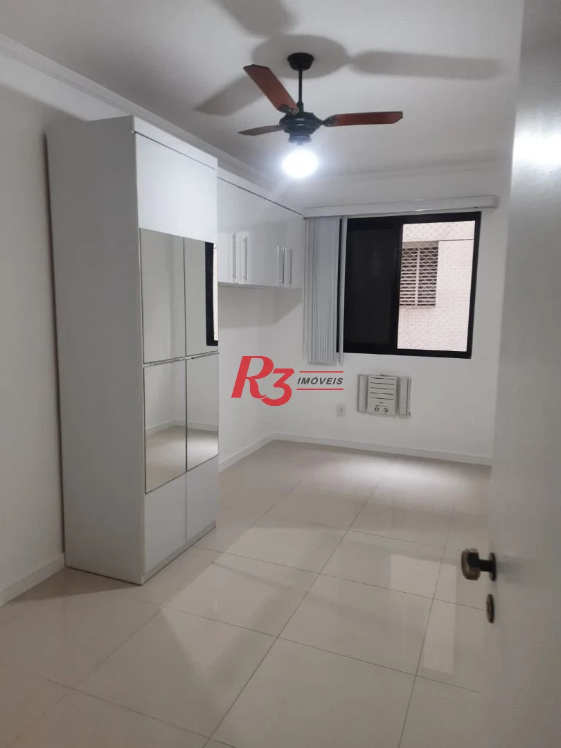 Apartamento com 2 dormitórios à venda, 80 m² por R$ 495.000,00 - Campo Grande - Santos/SP
