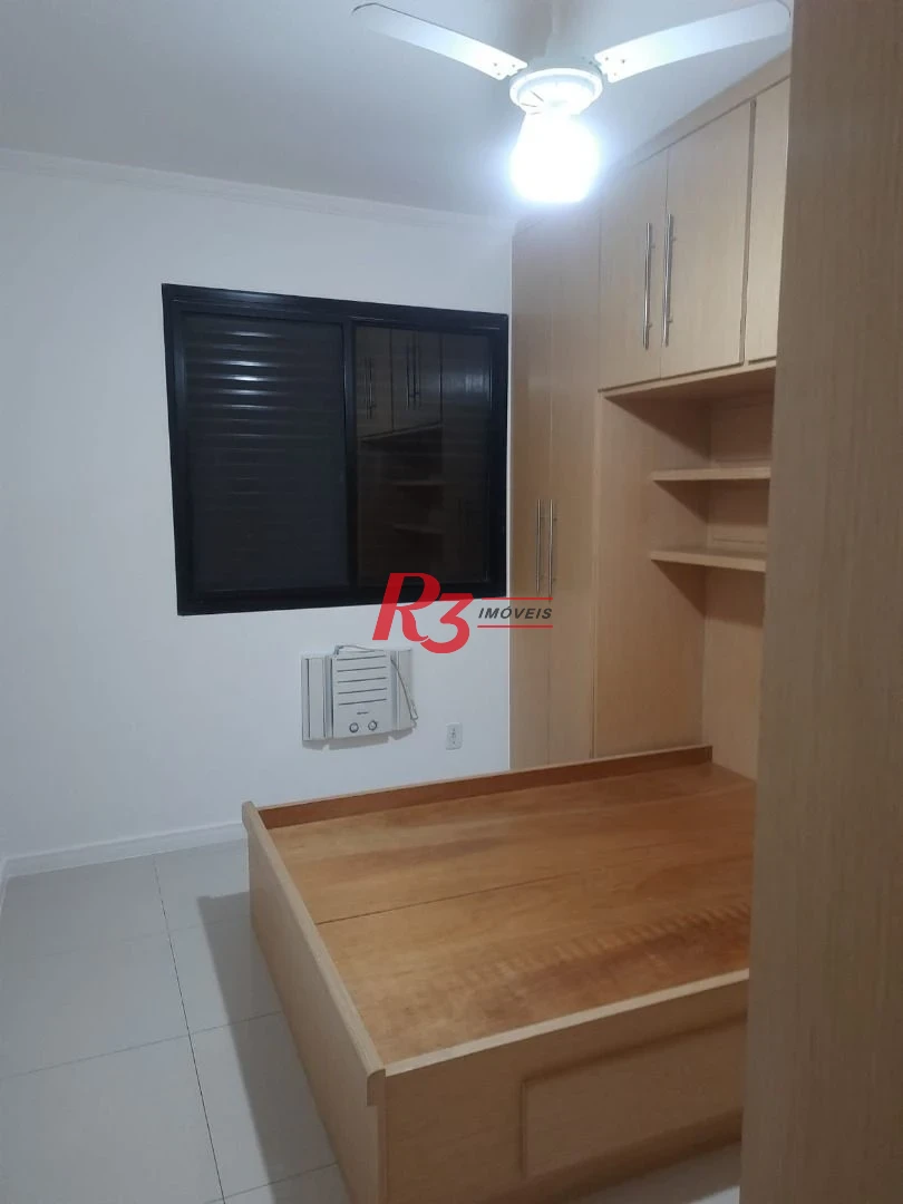 Apartamento com 2 dormitórios à venda, 80 m² por R$ 495.000,00 - Campo Grande - Santos/SP