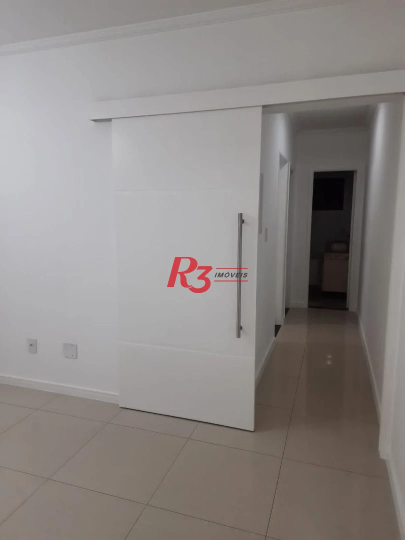 Apartamento com 2 dormitórios à venda, 80 m² por R$ 495.000,00 - Campo Grande - Santos/SP