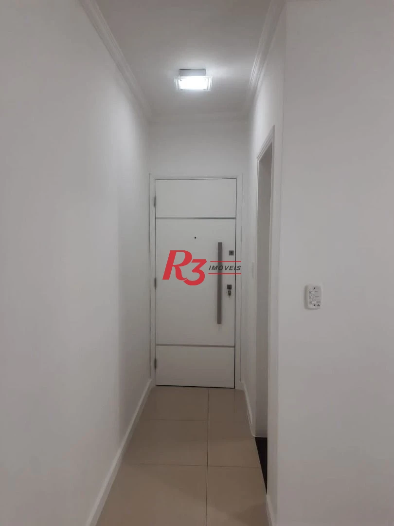 Apartamento com 2 dormitórios à venda, 80 m² por R$ 495.000,00 - Campo Grande - Santos/SP