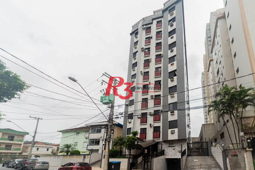 Apartamento com 2 dormitórios à venda, 80 m² por R$ 495.000,00 - Campo Grande - Santos/SP