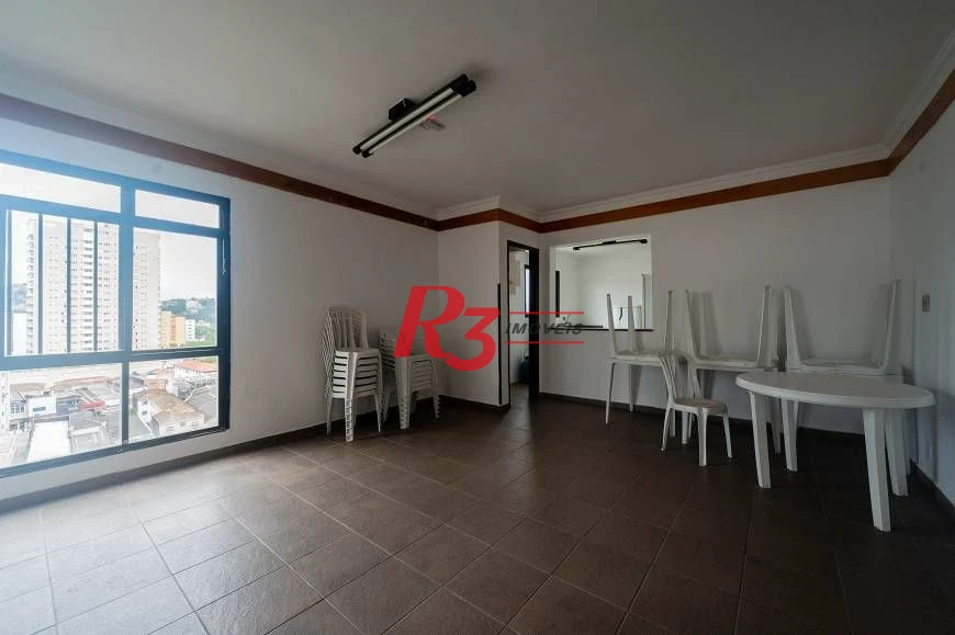 Apartamento com 2 dormitórios à venda, 80 m² por R$ 495.000,00 - Campo Grande - Santos/SP