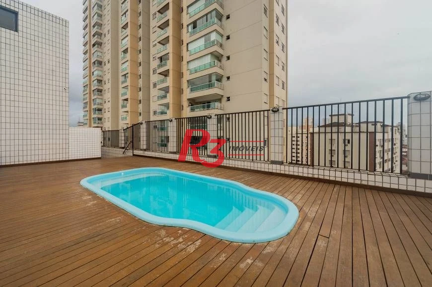 Apartamento com 2 dormitórios à venda, 80 m² por R$ 495.000,00 - Campo Grande - Santos/SP