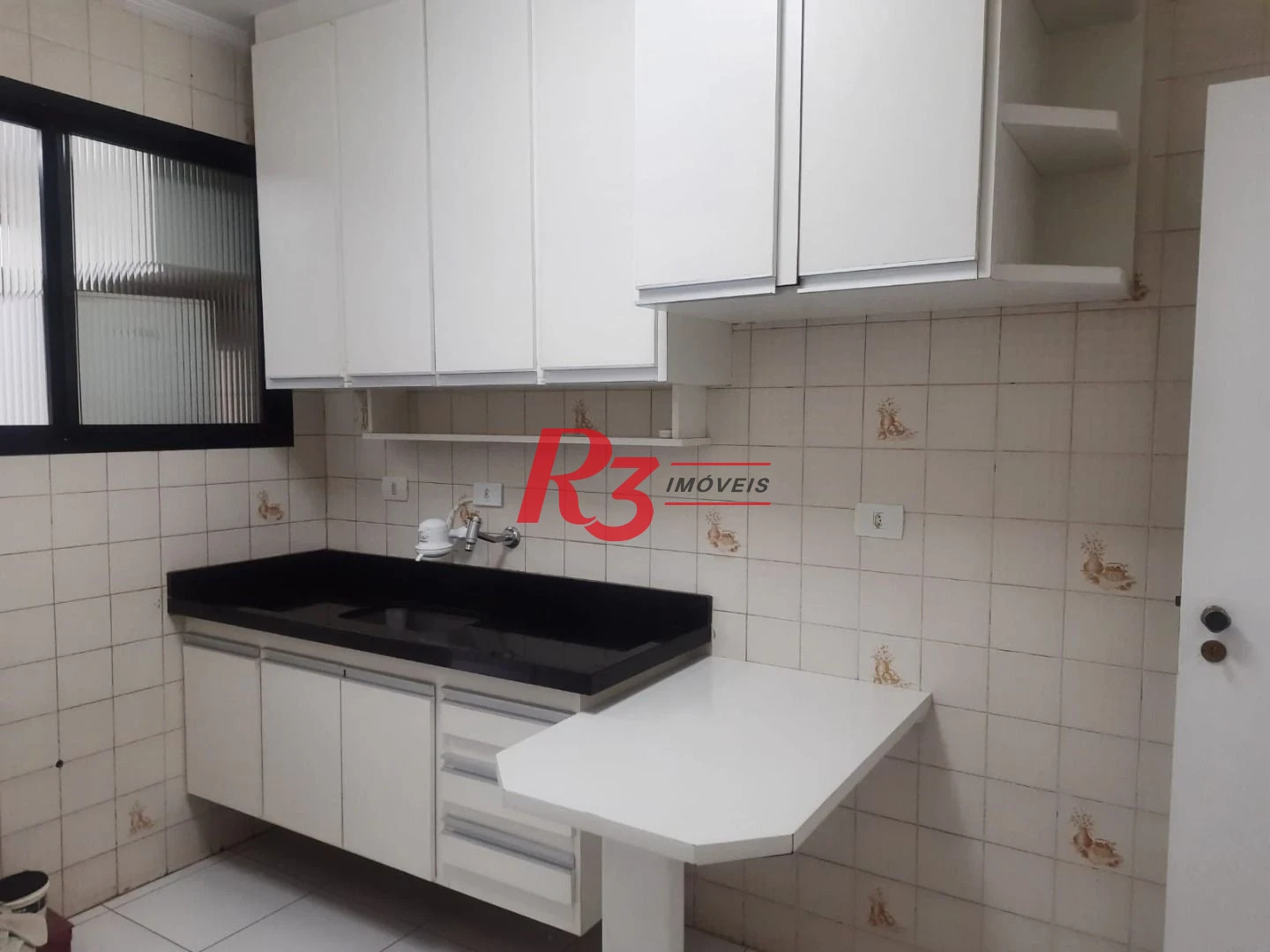 Apartamento com 2 dormitórios à venda, 80 m² por R$ 495.000,00 - Campo Grande - Santos/SP