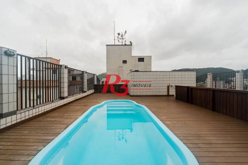 Apartamento com 2 dormitórios à venda, 80 m² por R$ 495.000,00 - Campo Grande - Santos/SP