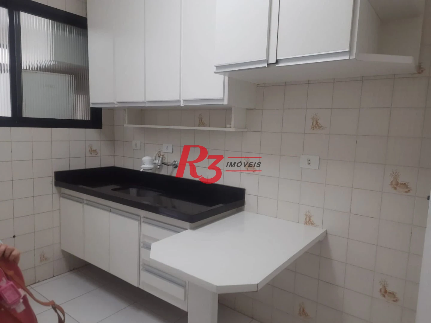 Apartamento com 2 dormitórios à venda, 80 m² por R$ 495.000,00 - Campo Grande - Santos/SP