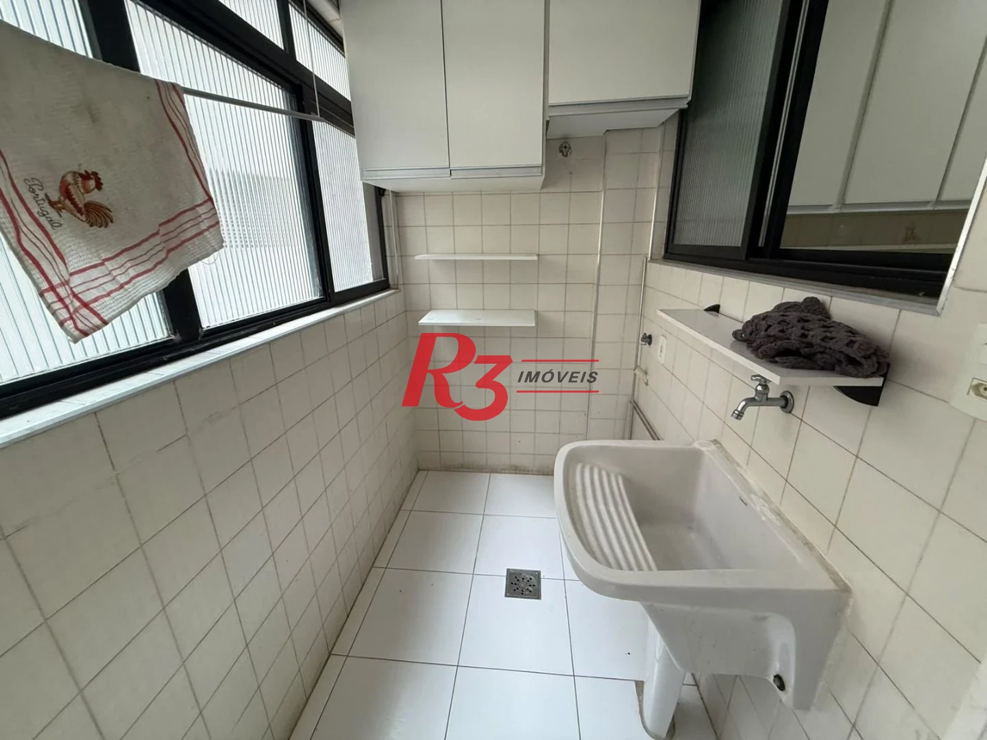 Apartamento com 2 dormitórios para alugar, 80 m² - Campo Grande - Santos/SP