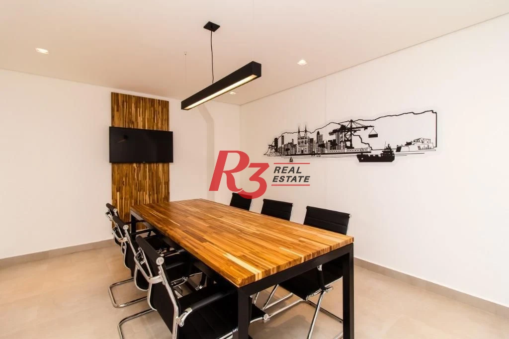 Sala para alugar, 27 m² por R$ 2.600,00/mês - Ponta da Praia - Santos/SP