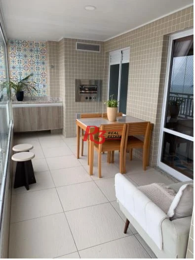 Apartamento com 3 dormitórios à venda, 123 m² por R$ 1.300.000,00 - Aviação - Praia Grande/SP