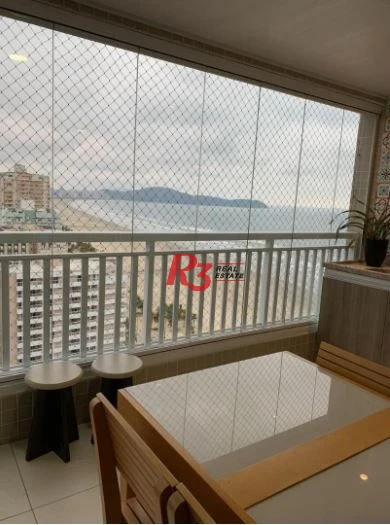 Apartamento com 3 dormitórios à venda, 123 m² por R$ 1.300.000,00 - Aviação - Praia Grande/SP