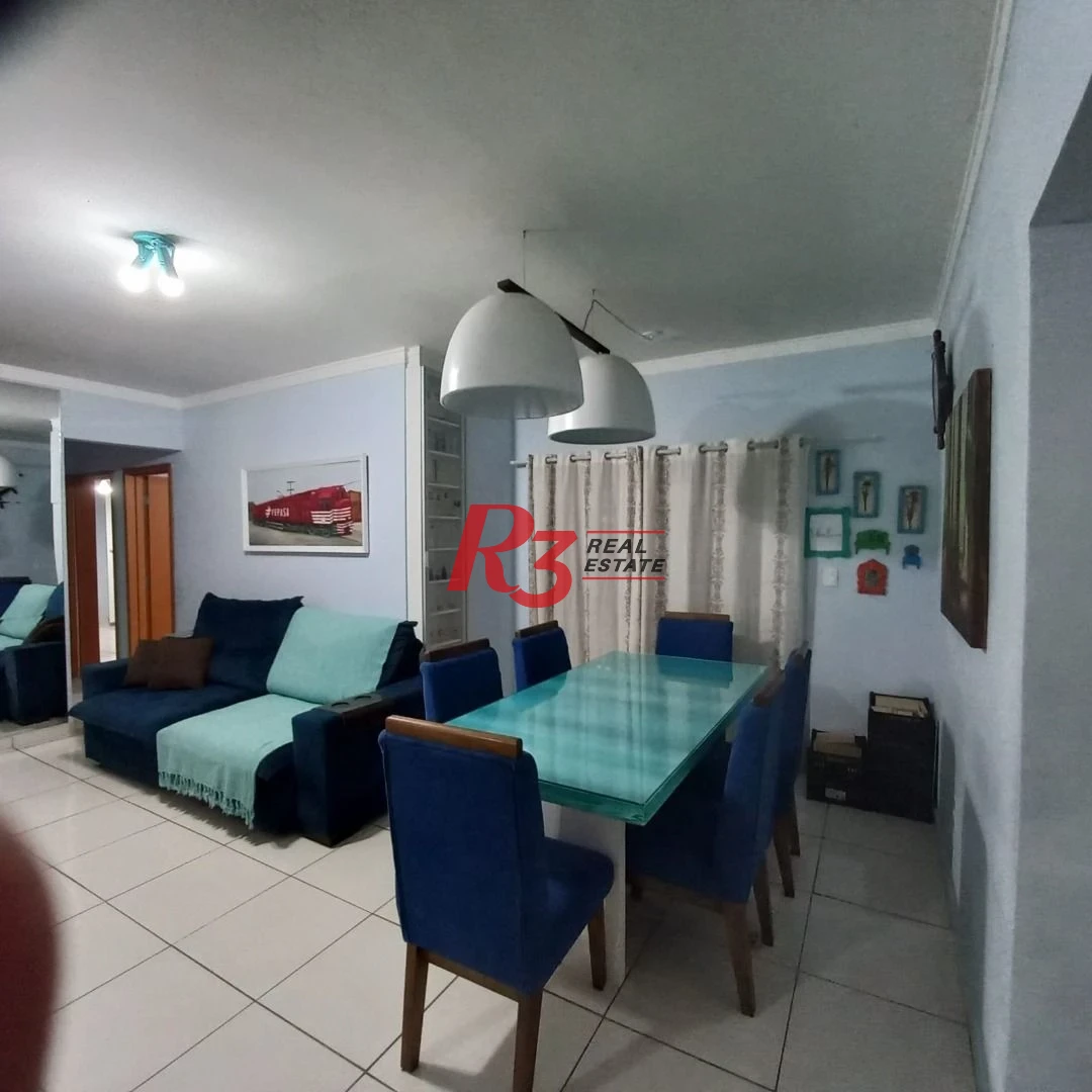 Apartamento com 3 dormitórios à venda, 111 m² por R$ 830.000 - Canto do Forte em Praia Grande/SP
