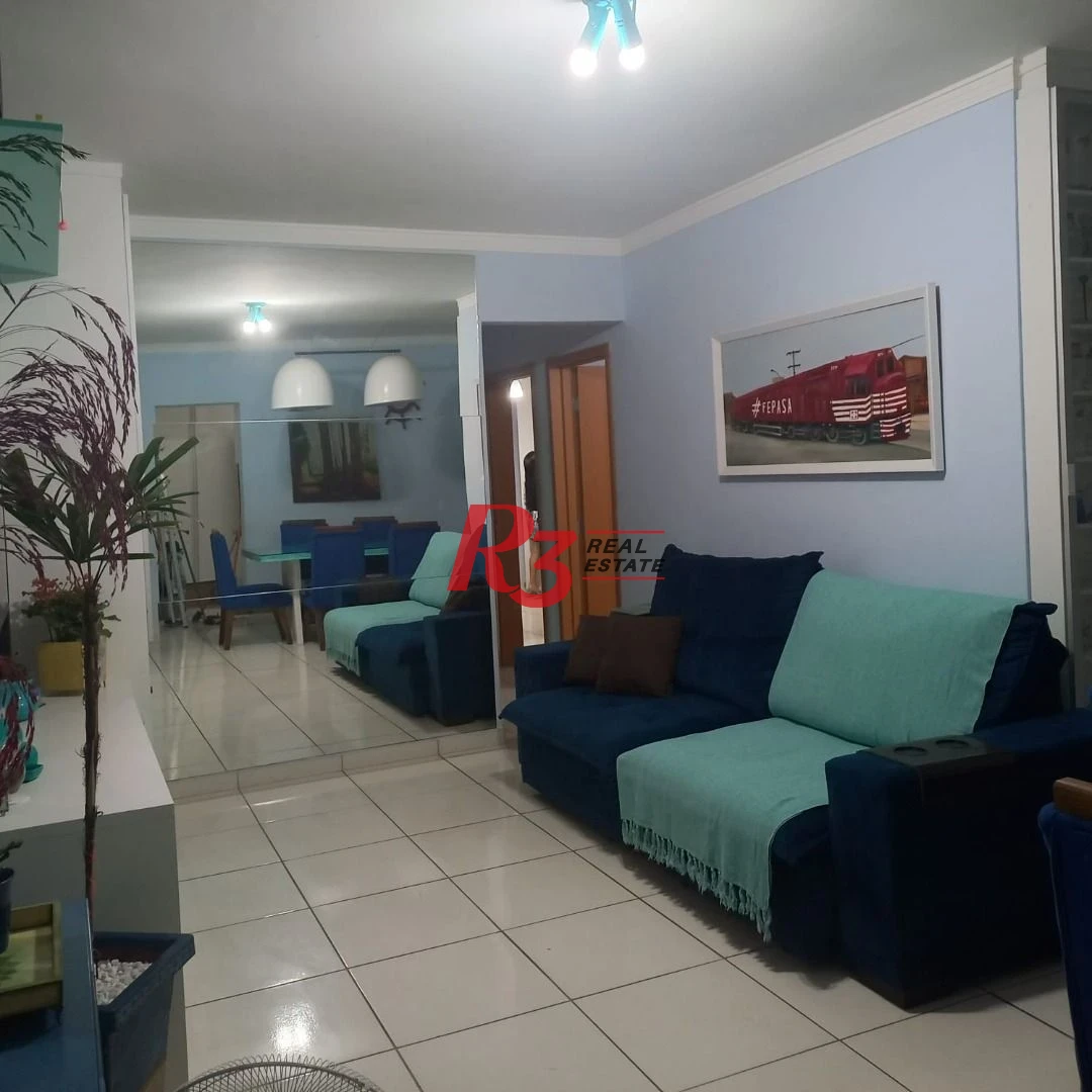 Apartamento com 3 dormitórios à venda, 111 m² por R$ 830.000 - Canto do Forte em Praia Grande/SP