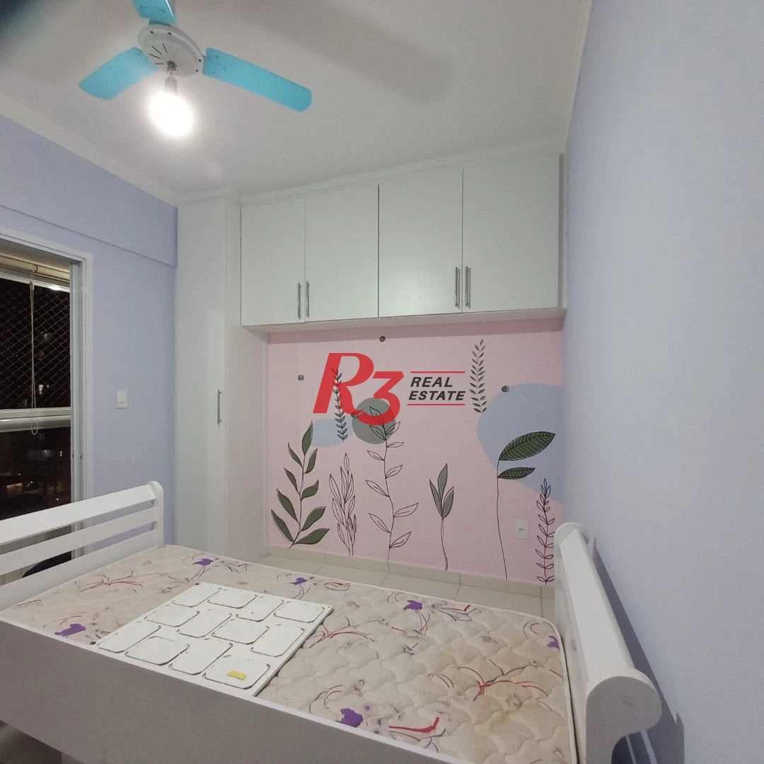 Apartamento com 3 dormitórios à venda, 111 m² por R$ 830.000 - Canto do Forte em Praia Grande/SP