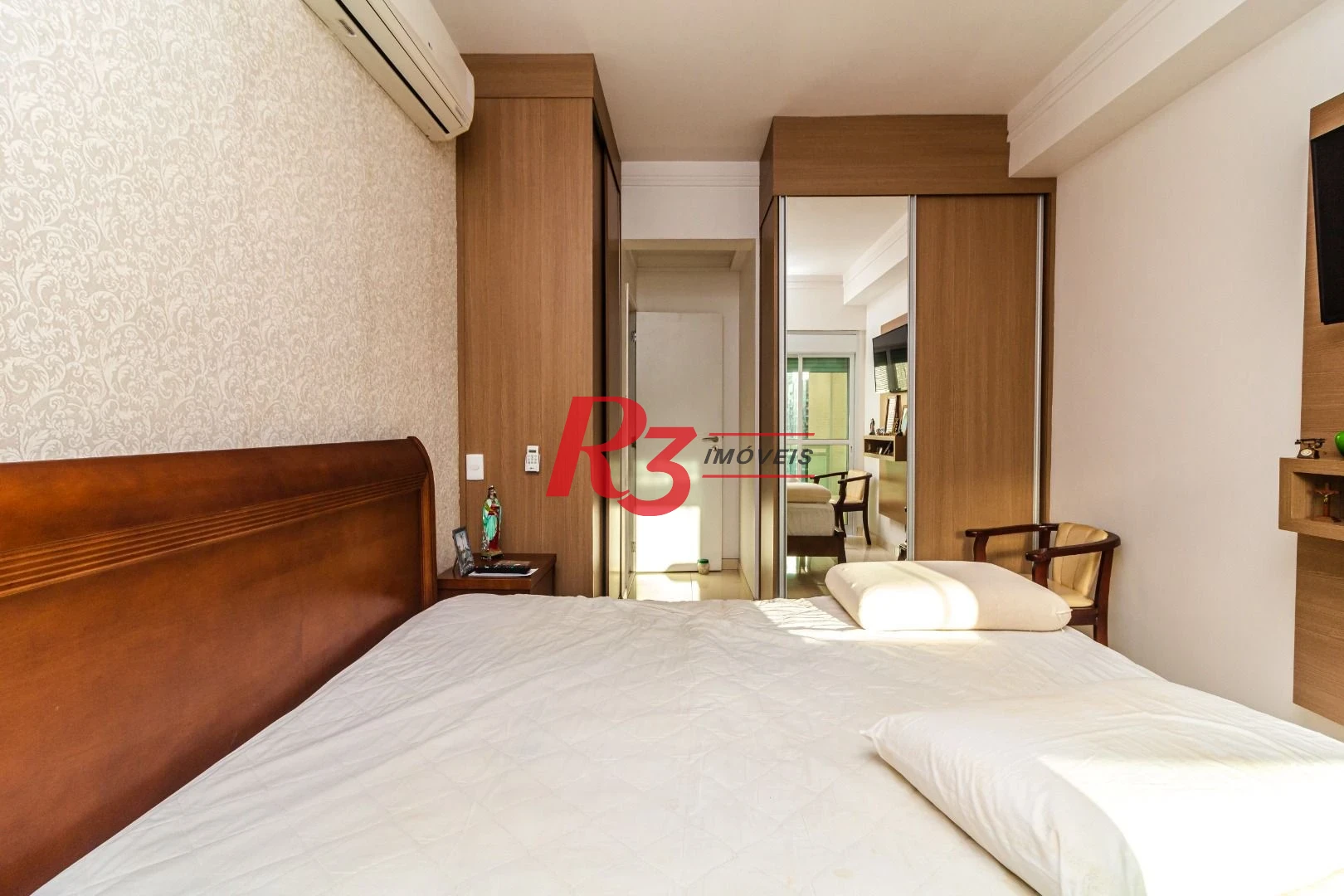 Apartamento com 2 dormitórios para alugar, 128 m² por R$ 12.000,00/mês - Aparecida - Santos/SP