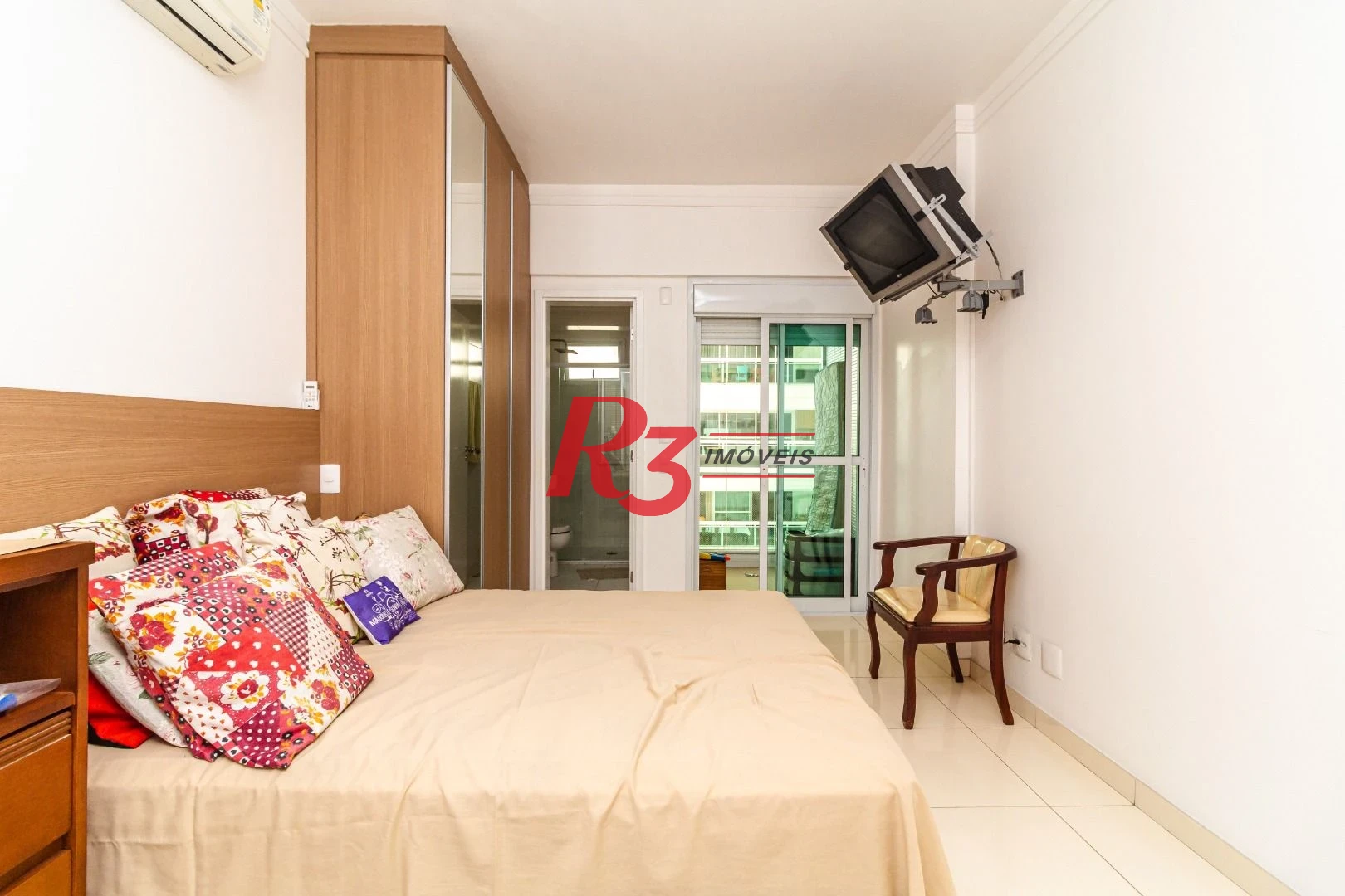 Apartamento com 2 dormitórios para alugar, 128 m² por R$ 12.000,00/mês - Aparecida - Santos/SP