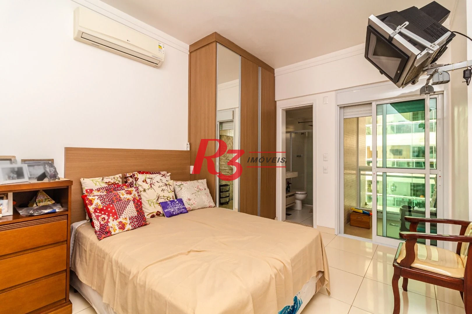 Apartamento com 2 dormitórios para alugar, 128 m² por R$ 12.000,00/mês - Aparecida - Santos/SP