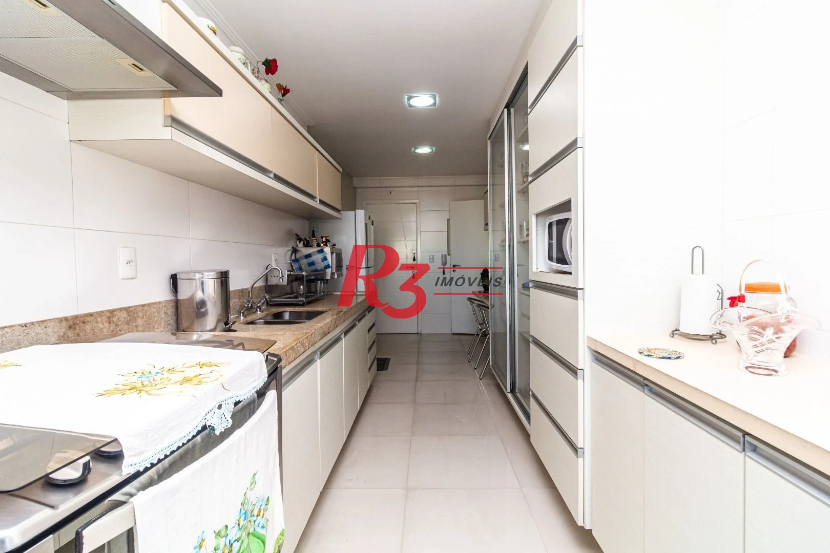 Apartamento com 2 dormitórios para alugar, 128 m² por R$ 12.000,00/mês - Aparecida - Santos/SP