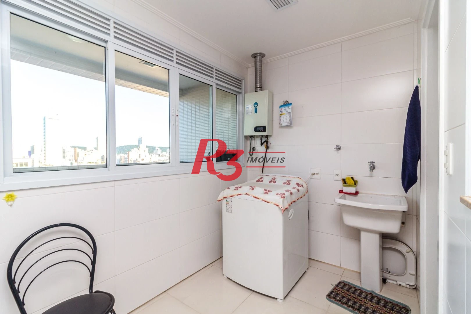 Apartamento com 2 dormitórios para alugar, 128 m² por R$ 12.000,00/mês - Aparecida - Santos/SP