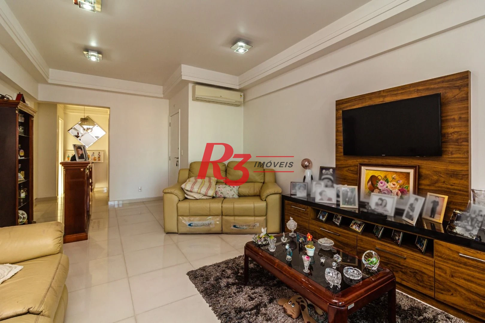 Apartamento com 2 dormitórios para alugar, 128 m² por R$ 12.000,00/mês - Aparecida - Santos/SP