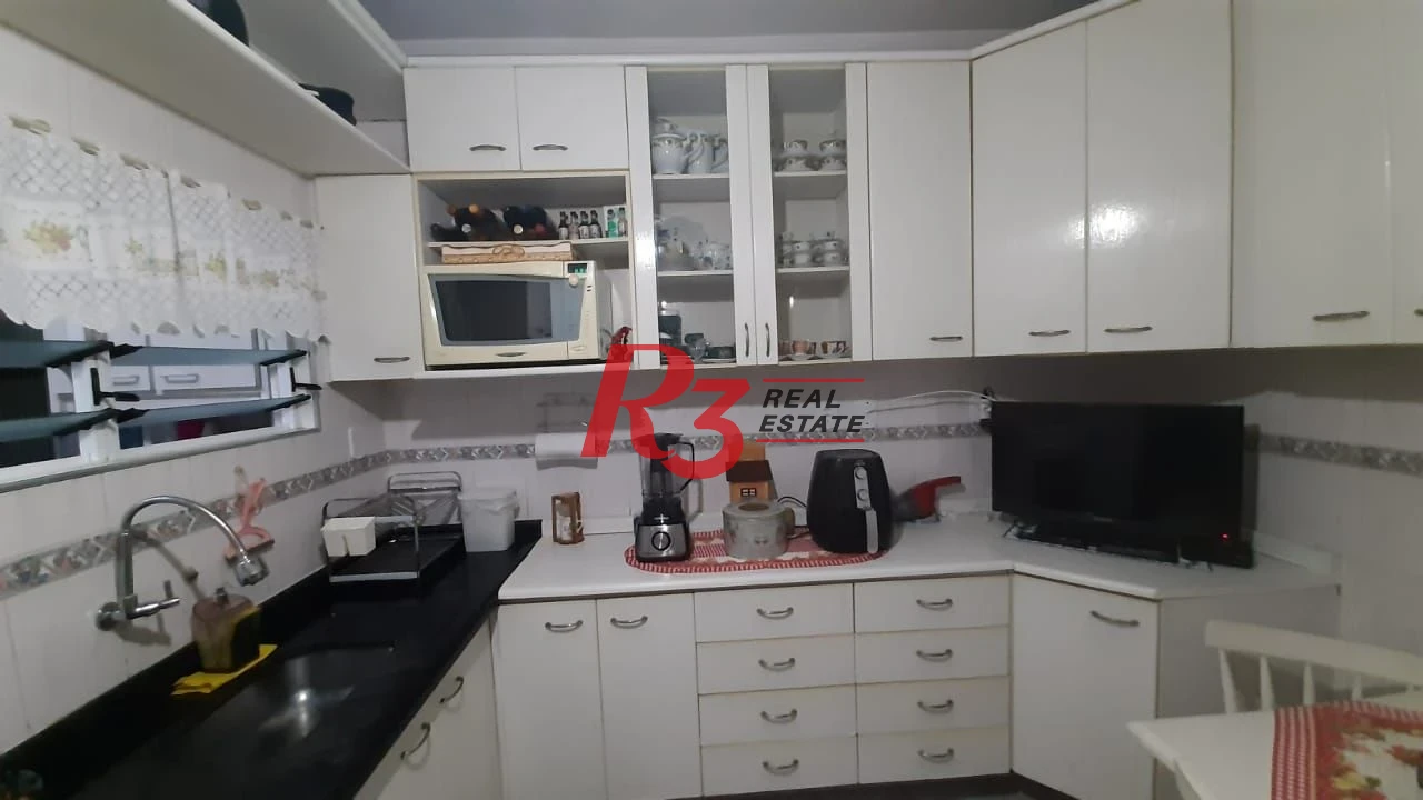 Apartamento com 1 dormitório à venda, 63 m² - Campo Grande - Santos/SP