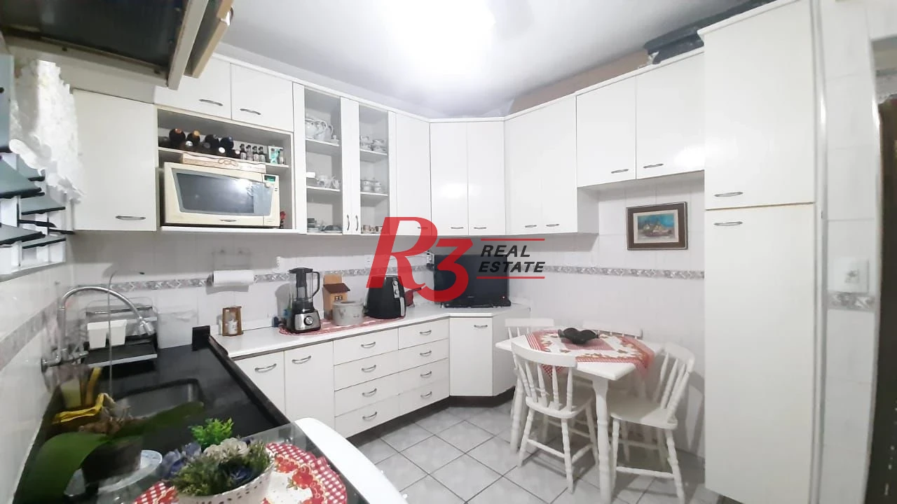 Apartamento com 1 dormitório à venda, 63 m² - Campo Grande - Santos/SP