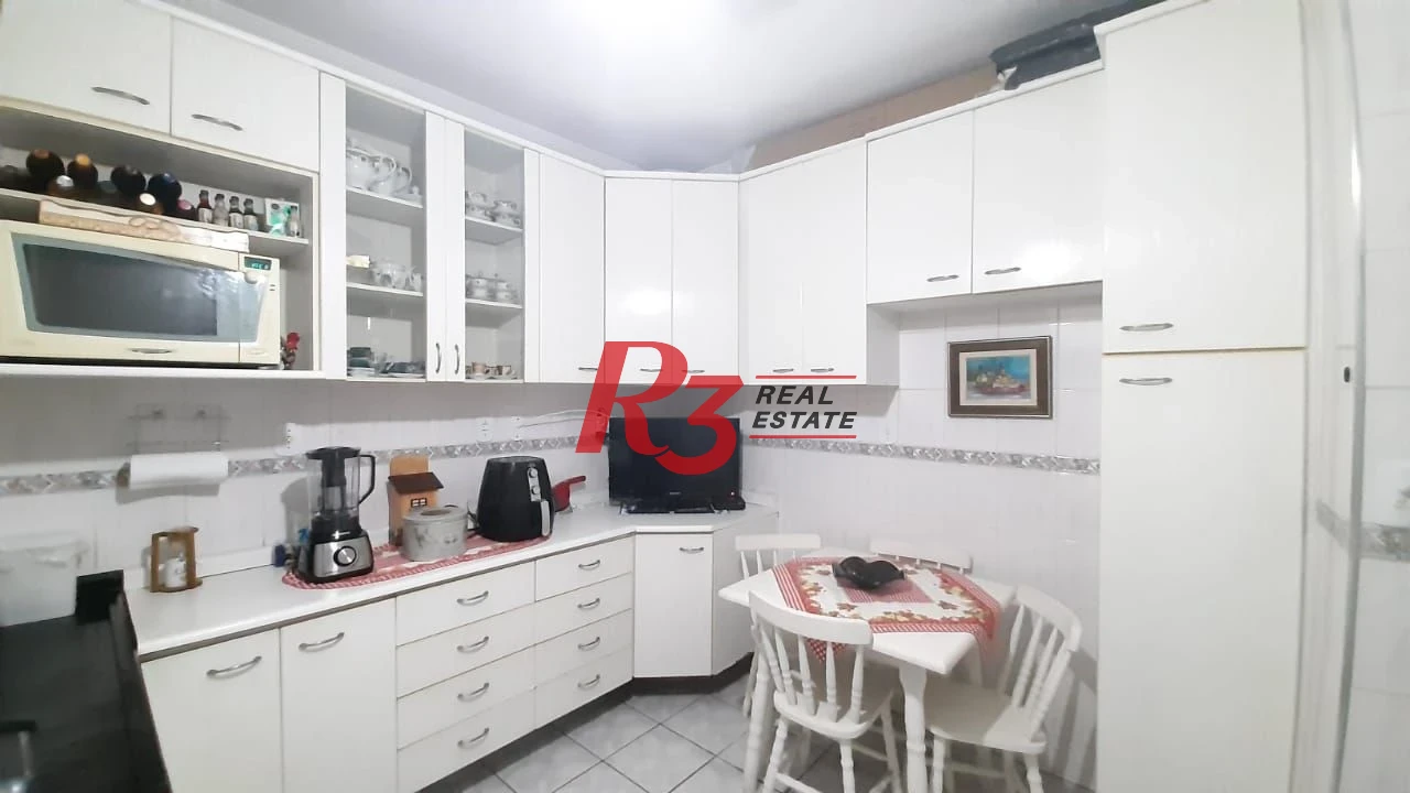 Apartamento com 1 dormitório à venda, 63 m² - Campo Grande - Santos/SP
