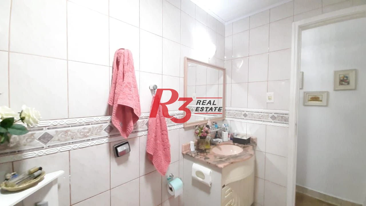 Apartamento com 1 dormitório à venda, 63 m² - Campo Grande - Santos/SP